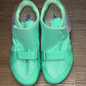 Nike SuperRep Cycle Shoes Womens 9 Clip-In Indoor Spin Class CJ0775-305 Green